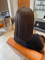 ジールサロン 学園の森店(ZEALSALON)&nbsp;愛され王道ストレートワンカールミディ