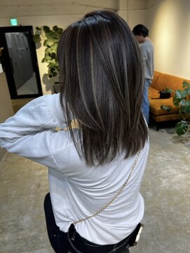 メリー オオサカ(Merly Osaka) 職場にバレない!さりげないハイライト_dark ash brown_