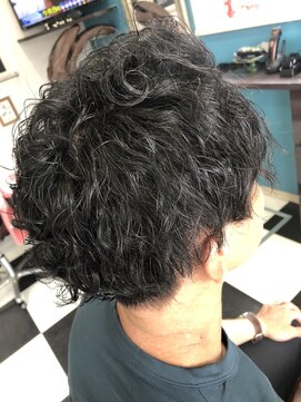 バーバーショップ ヘアーライフ アン(Barber Shop HairLife An) 無造作ミックスパーマ