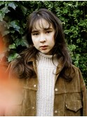 シースルーバングのシルキーウェーブ２