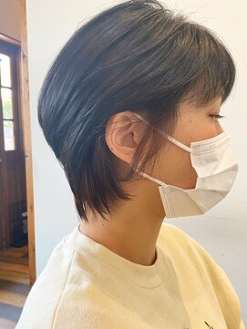 エルア 辻堂(LR.) 大人ハイライト/シークレットハイライト/抜け感ベージュショート