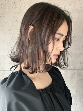 オリンテ バイ レシッド 表参道(orente by rcid) 大人韓国外ハネボブイメチェン美髪グレーベージュメルティカラー