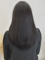 ミュラ(mulah)&nbsp;暗め透明感カラーダークグレージュ＊髪質改善艶髪ストレート