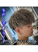 フェード/マッシュ/イナズマツイスト/金ハイライト