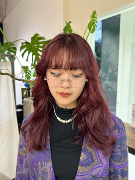 オンザ(ONTHE) cassis red