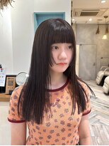 キャリコ(calico) 《maya》ぱつっとロング＊姫カット＊ステップカット