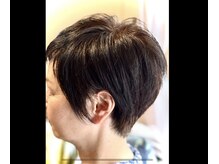 お家サロンベベ(salon BeBe)の雰囲気（マッシュ系ショートボブ。可愛らしさも残しつつのスッキリ感♪）