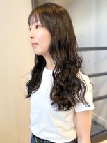 ヴヴ(Bub)&nbsp;perm style/グレージュカラー　ニュアンスパーマ