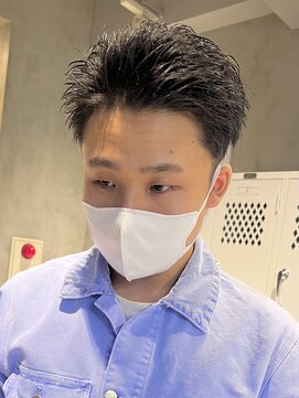エリマバイフィフス 調布(elima by fifth) スパイキーショート刈り上げショート無造作スパイキーフェード