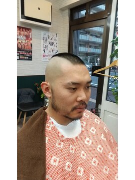 アサノカットブース 0ミリ×モヒカンスタイル