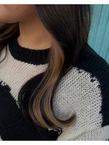 アン ブリーチ(UN BLEACH)&nbsp;【インナーカラー】ミルクティーベージュ♪