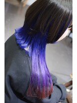 ポタム 東中野(potamu)&nbsp;個性的なカットのカラーリング