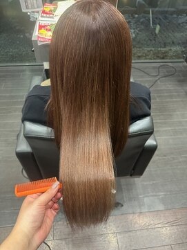 ヘアー プロデュース アロマ(HAIR PRODUCE aroma) ブラウン×リバイバルトリートメント