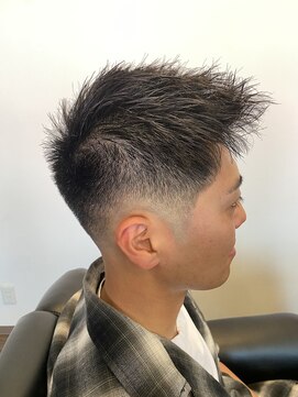 理容 おとべ ショートヘア