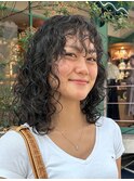 【海外カーリースタイル】外国人風ニュアンスパーマ