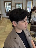 メンズ、ハンサムショート