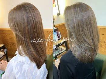 ミックリンクジャム(mic link Jam)の写真/【上大岡駅1分】白髪染め自体が髪質改善になるこだわりカラー*色持ち◎で白髪カバーもお任せを〔白髪染め〕