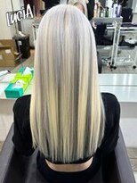 ルシア 京都四条河原町烏丸(LuciA) 【レミー100%/54cm】ブリーチカラー×シールエクステ