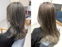 チーク(CHiiK)の雰囲気（白髪もカバーしながら色味も楽しむ♪そういったご提案もします！）