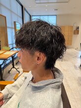 ヘアルシェーヌ ルミエール(hair le chene lumiere) 波巻きパーマ