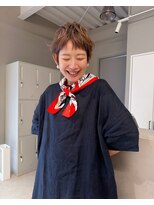 ホヌン 茅ヶ崎(Honnun) ナチュラルお洒落ベリショ×オン眉×ハイトーン/茅ヶ崎