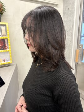 キーチェ 梅田中崎町(keych) レイヤーカット/ミディアム/髪質改善/大阪梅田