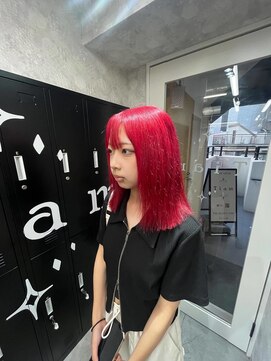 ワンズクロエ 原宿店(ONE's Chloe) 黒髪クラゲヘアーオリーブグレー小顔ココアベージュ原宿駅