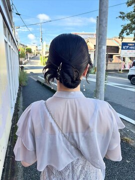 カチモリ/タイトヘア/シンプルヘアセット