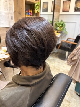 髪修復カラー＆カット