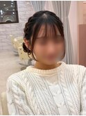 もこもこツインお団子