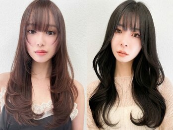 アドラーブル けやき通り店(adorable)の写真/新潟駅南口徒歩3分☆あなたの髪質・ボリューム・毛流れまで調整し、人気の「小顔」スタイルを実現。