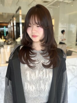コードセブンス(Chord seventh) 【KANON】レイヤーカット ×チョコブラウン