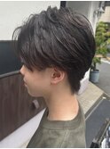 リバースパーマ　ナチュラル