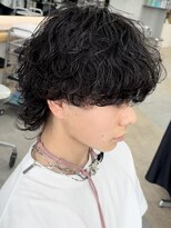 ノードオム 栄(NODE HOMME)&nbsp;シャドウパーマニュアンスパーマ波巻きスパイラルパーマ名古屋栄