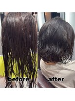 モンド ヘアクリエーション 和田店(monde hair creation)&nbsp;【monde】before × after × 髪質改善