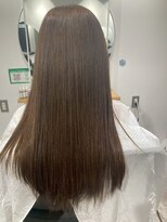 ヌーヌー 鶴ケ峰(nuu nuu)&nbsp;髪質改善ストレートで乾かすだけでまとまるツヤサラロングへ