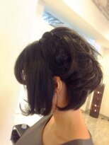 フラップインフィニティ(fLaP infinity)&nbsp;ボブ編みこみ