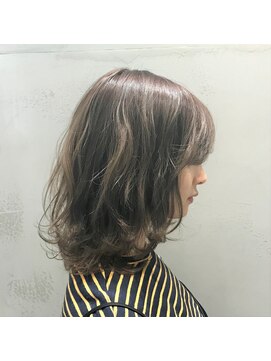 アンド バイ ヘアサロン(AND by hair salon) シルバーアッシュカラー