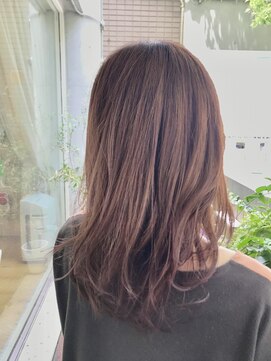 フレア 心 武庫之荘(flare) ピンクベージュ＊ミディ