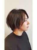 カッコかわいいショートボブヘア