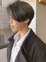 【astar】ショートボブ　オリーブベージュ　イルミナカラー