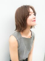 ネイヴィル オモテサンドウ(navile omotesando)&nbsp;【yuka】アッシュブラウン×大人可愛い外ハネボブ