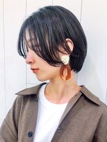 アイティー バイ アルバム 浦和店(IT by ALBUM) アッシュショート_オリーブカラーハイライトカラー_ba308001