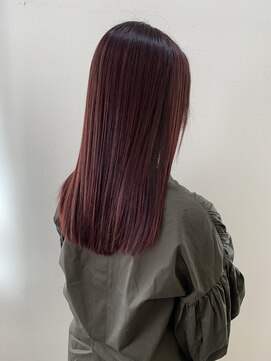 シェノン 西梅田(CHAINON) ピンクカラー×大人かわいい×メルティカラー×ウェットヘア