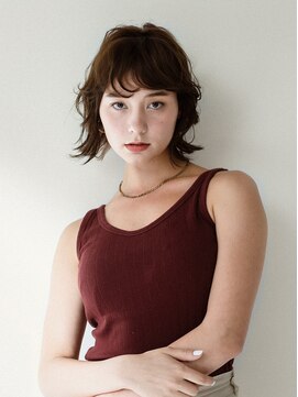 ティファ 銀座(Tiffa) 小顔外はねボブ