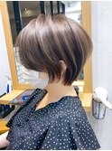 【30代40代】横顔美人な絶壁解消ショートパーマ「永田カズヤ」