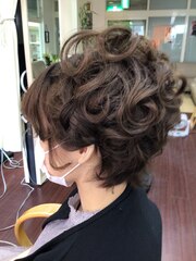 ショートヘアアレンジ