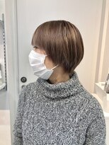 ヘアーライズ 池袋東口店(hair RISE) うすピンクベージュハイライト