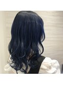 1ブリーチで作るコバルトブルー☆ 【原】