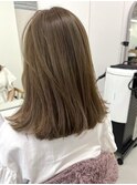 《花屋併設》ベージュカラー［酸性ストレート/ヘアセット］